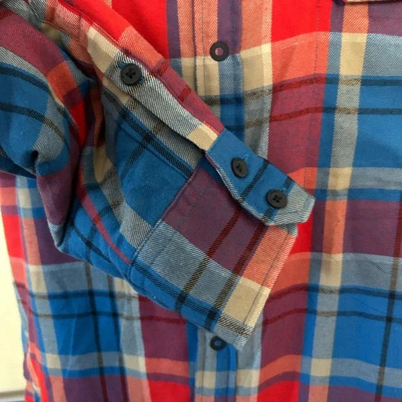 HELLY HANSEN mens size XL Liftaloft insulated flannel button down shirt - Picture 8 of 13